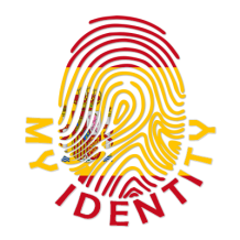 Pegada My Identity Espanha, perfeita para personalizar os artigos do seu bebé com estilo e originalidade.