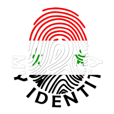 Pegada My Identity República Árabe Síria, ideal para personalizar acessórios do bebé com estilo e originalidade. Available at ch