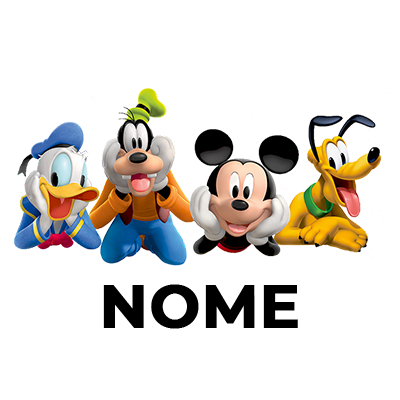 Disney Mickey Donald Pluto e Bingo Criação 2: personagens divertidos para artigos de bebé na chupeta-bebe.com.