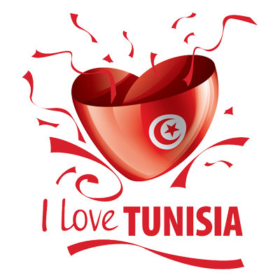 Chupeta I Love Tunisia modelo 2, perfeita para o seu bebé. Um toque divertido e carinhoso para o dia a dia.