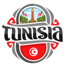 Bandeira Tunisia criação 2, ideal para personalizar artigos de bebé com estilo e originalidade. Perfeito para chupetas e prended