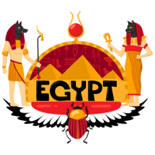 Egito Antigo: item encantador para bebé, ideal para roupas e acessórios divertidos e originais. Descubra em chupeta-bebe.com.