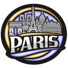 Chupeta Cidade de Paris versão 2, perfeita para dar estilo e conforto ao seu bebé enquanto explora o mundo!