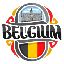 Flag Belgium, um charmoso acessório para bebé ideal para completar o estilo do seu pequeno. Visite chupeta-bebe.com.