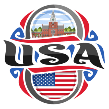 Fantástico design da chupeta Flag USA, ideal para o seu bebé. Um toque de estilo e conforto para os pequenos!