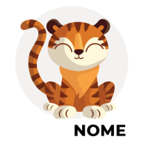 Estilo Tigre 1: um toque adorável e divertido para os acessórios do seu bebé. Descubra mais em chupeta-bebe.com.