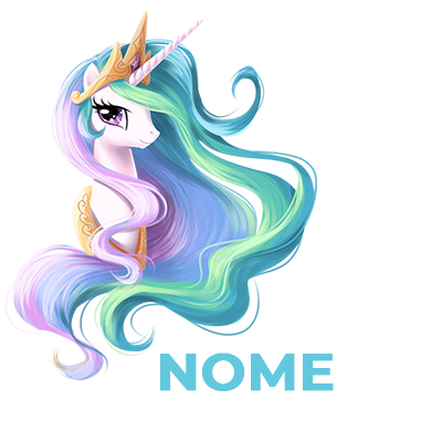 My Little Pony Princesa Celestia modelo-2, ideal para acompanhar os pequenos na hora de brincar e sonhar. Disponível em chupeta-