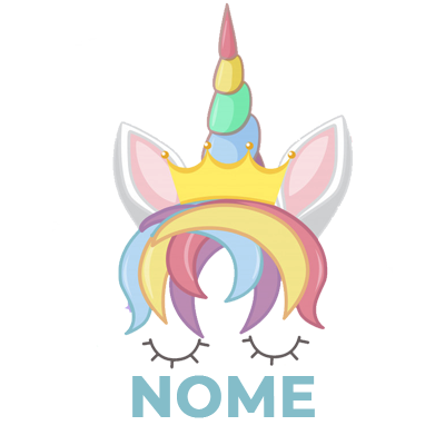 Unicórnio versão-1, o toque encantado para o enxoval do seu bebé. Ideal para acessórios adoráveis e únicos!