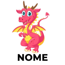 Dragão arte-4, um adorável design para encantar os pequenos e complementar os acessórios do seu bebé. Visite chupeta-bebe.com!