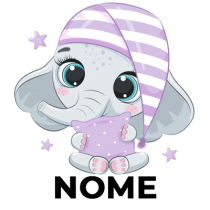 Bebé elefante boa noite, o companheiro ideal para o sono do seu bebé. Conforto e ternura em cada noite tranquila.
