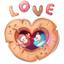 Animais engraçados corujas Amor: um toque adorável para os primeiros momentos do seu bebé. Perfeito para chupetas e acessórios.