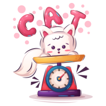 Animais Engraçados Cat versão-1, um acessório divertido para o seu bebé. Ideal para momentos de carinho e doçura!