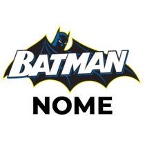 Logo do Batman versão-2, ideal para artigos do seu bebé. Disponível em chupetas, prendedores e muito mais. Visite chupeta-bebe.c