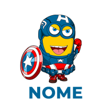 Chupeta Captain America Minion divertida e segura para o seu bebé. Perfeita para pequenos heróis! Disponível em chupeta-bebe.com