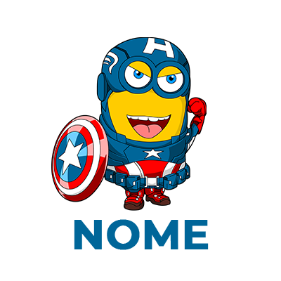 Chupeta Captain America Minion divertida e segura para o seu bebé. Perfeita para pequenos heróis! Disponível em chupeta-bebe.com