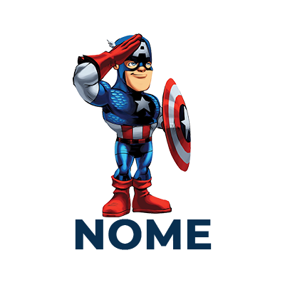 Chupeta Captain America versão-2 para o seu pequeno herói. Conforto e estilo garantidos na hora de acalmar.