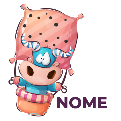 Animais Engraçados Bull versão-2, um divertido e fofo acessório para bebés, ideal para dar escolhas alegres no dia a dia.