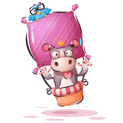 Descubra o divertido animado \"Animais Engraçados Cow arte-1\", perfeito para alegrar os acessórios do seu bebé!