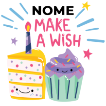 Chupeta \"Make a Wish\" para bebés, ideal para momentos mágicos e divertidos. Perfeita para alegrar o dia do seu pequeno!