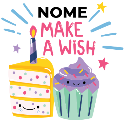 Chupeta \"Make a Wish\" para bebés, ideal para momentos mágicos e divertidos. Perfeita para alegrar o dia do seu pequeno!