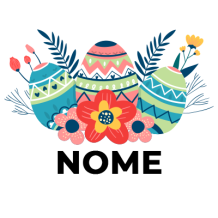 Ovo de Páscoa arte-5, ideal para decorar o quarto do seu bebé com um toque divertido e colorido. Disponível em chupeta-bebe.com.