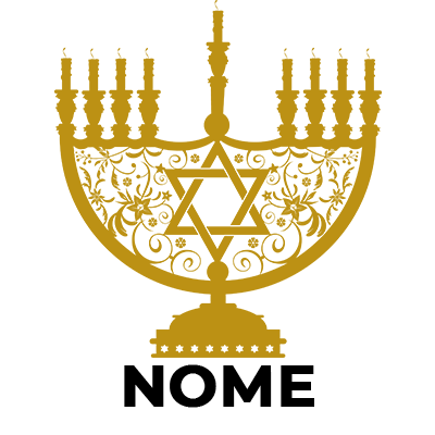 Hanoukkia modelo-1, perfeita para celebrar momentos especiais em família com estilo e tradição. Ideal para o seu bebé!