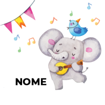 Festa de elefante: um toque divertido e adorável para o enxoval do seu bebé com produtos encantadores. Descubra mais em chupeta-