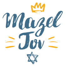 Produto Judaísmo: mazel tov hebrew versão-2, ideal para celebrar a chegada do seu bebé com estilo e tradição. Disponível em chup