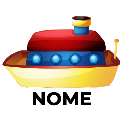 Brinquedos Barco versão-1: diversão garantida para o seu bebé durante os momentos de brincadeira! Ideal para estimular a imagina