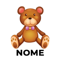 Brinquedo de urso suave e adorável, perfeito para acompanhar os primeiros momentos do seu bebé. Disponível em chupeta-bebe.com.