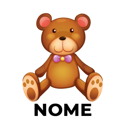 Brinquedo de urso suave e adorável, perfeito para acompanhar os primeiros momentos do seu bebé. Disponível em chupeta-bebe.com.