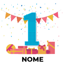 Celebre o primeiro aniversário do seu bebé com nossas fofuras! Artigos encantadores para tornar a festa inesquecível.