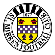 Chupeta do Saint Mirren Football Club, ideal para os pequenos torcedores! Confortável e estilosa para os bebés.