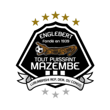 Logo do Tout Puissant Mazembe, ideal para compor o look do seu bebé. Descubra artigos únicos em chupeta-bebe.com.