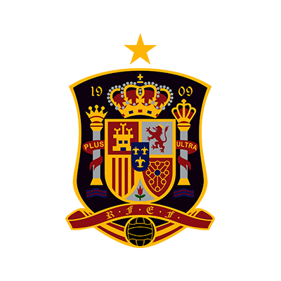 Chupeta bebé com o emblema da seleção nacional de futebol de Espanha, perfeita para pequenos fãs do desporto.