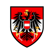 Chupeta para bebé da seleção nacional da Áustria. Perfeita para mostrar o orgulho do seu pequeno torcedor!