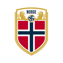 Chupeta e acessórios para bebé com o emblema da seleção nacional da Noruega. Ideal para pequenos fãs do futebol!