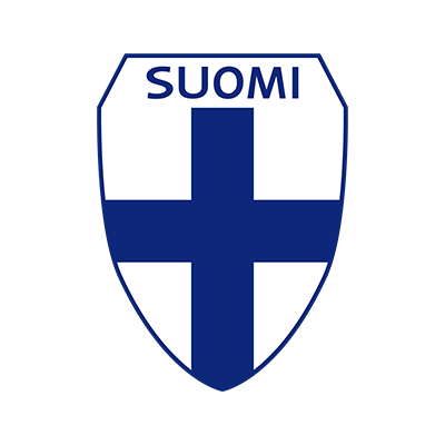 Chupeta para bebé com o emblema da seleção nacional da Finlândia, perfeita para pequenos fãs de futebol.