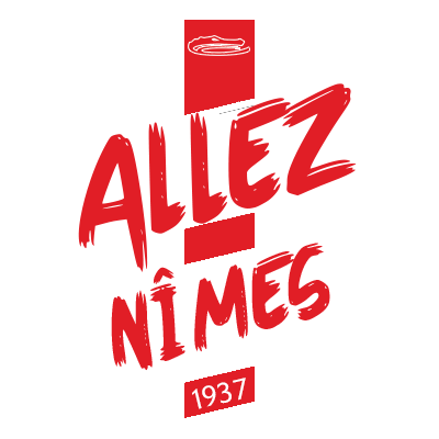 Chupeta Nîmes Olympique para bebé, ideal para confortar e alegrar os pequenos. Perfeita para os fãs do desporto.