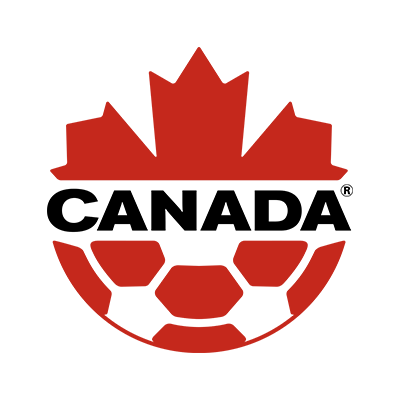 Chupeta bebé com o design da equipe nacional de futebol do Canadá, ideal para pequenos apaixonados por desporto.