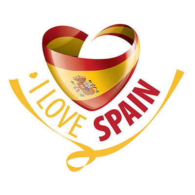 Chupeta I Love Spain, perfeita para bebés que amam a cultura espanhola. Conforto e estilo em cada momento!