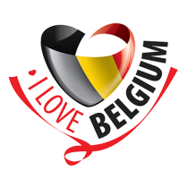 Chupeta I Love Belgium, ideal para mostrar o carinho pelo país enquanto cuida do seu bebé. Disponível em chupeta-bebe.com.