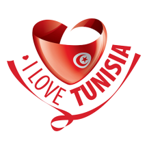 Chupeta I Love Tunisia, perfeita para o seu bebé, unindo estilo e conforto no dia a dia. Ideal para mostrar amor e carinho.